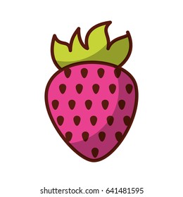 sweet strawberry fruit