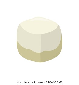 Sweet sugar cube icon vector illustration graphic design