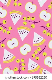 Sweet summer fruit print B