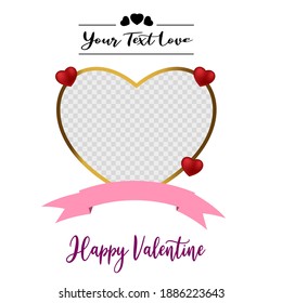 fotos de plantillas dulces en el día del amor (San Valentín) diseño vectorial eps10