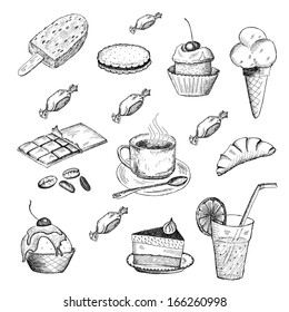 sweet time. set of vector sketches