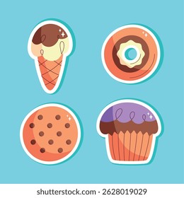 Sweet Treats Candy Icon Set