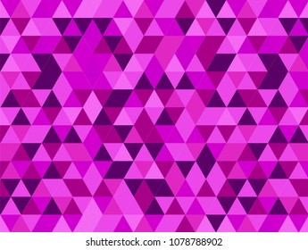 Sweet triangle pattern abstract. Purple pink geometric tone