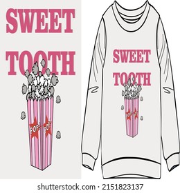 sweet truth pop kone vector and tshirt desing