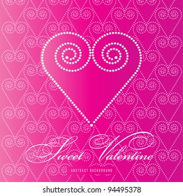  Sweet Valentine abstract background