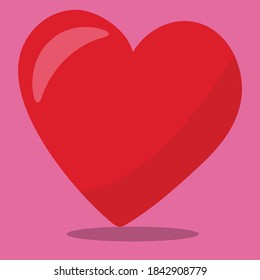 sweet valentine heart design vector illustration