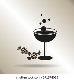 sweet vector icon