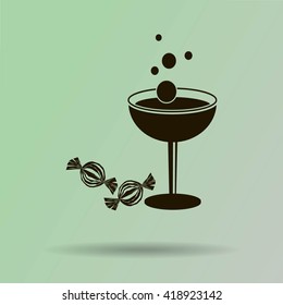 sweet vector icon