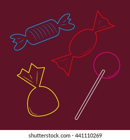 sweet, vector icon