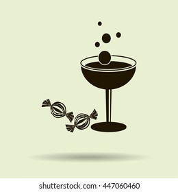 sweet vector icon
