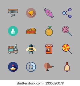 sweet vector icon set