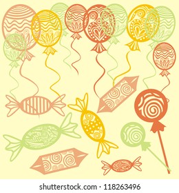 Sweet vector illustration