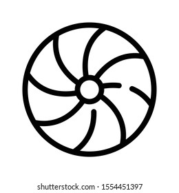 sweet vector thin line icon
