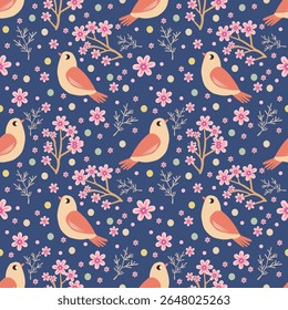 a sweet and whimsical pattern, perfect for textiles or decorative purposes