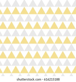 Sweet yellow triangles background, baby shower, kids background