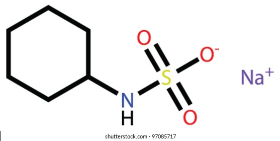 Sweetener Sodium Cyclamate Structural Formula