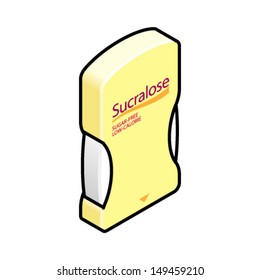 Sweetener tablet dispenser of sucralose.