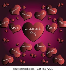 Sweetest Day – October 21, 2023, Color can be changed, Illustrator Eps File, Suitable for use in print media or social media. Get it now at shutterstock.