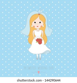 The sweetest wedding ever invitation card