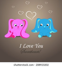 Sweetheart rabbits