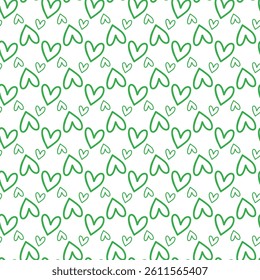 Sweetheart Seamless Vector Pattern Design