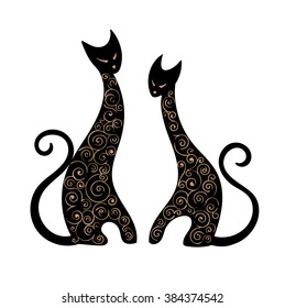 Sweethearts cats and patterns