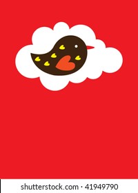 sweetie bird card