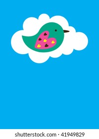 sweetie bird card