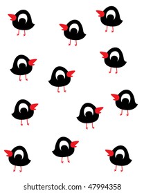 sweetie birds wallpaper