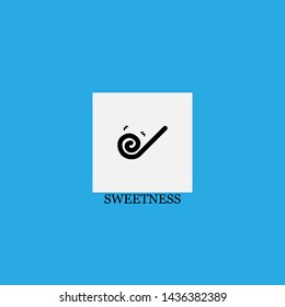 sweetness icon sign signifier vector