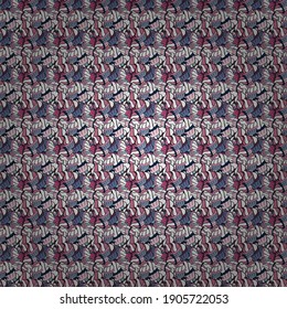 Sweets background design. Cupcake seamless pattern. Vector illustration. Wrapping paper. Cute birthday background on white, blue and black.