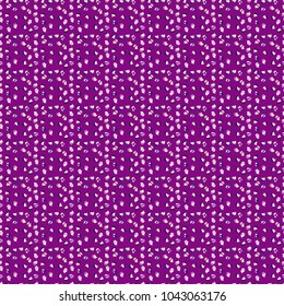 Sweets background design. Seamless pattern with sweet Cupcakes pattern. Vector illustration. Nice birthday background on purple, white and violet.