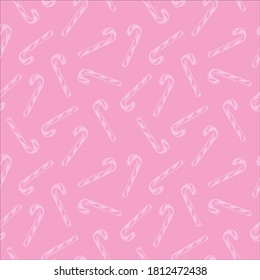 Sweets and Bakery Pattern Background on a Light Trendy Design for Business. Vector illustration