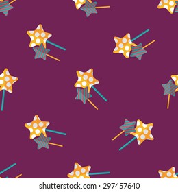 Sweets and candies flat icon,eps 10 seamless pattern background