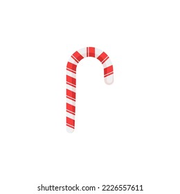 Sweets Christmas Candy Cane - Vector illustration