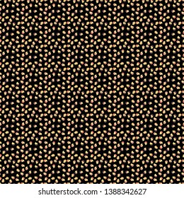Sweets design. Vector illustration. Hand drawn outlined colorful seamless pattern with cupcakes, cute background on yellow, beige and black.