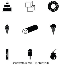 sweets icon set