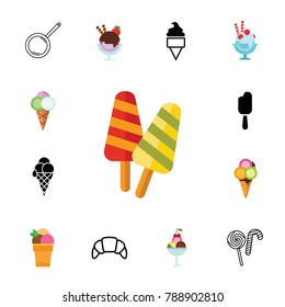 Sweets icon set