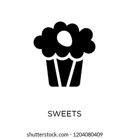 Sweets icon. Sweets symbol design from Christmas collection. Simple element vector illustration on white background.