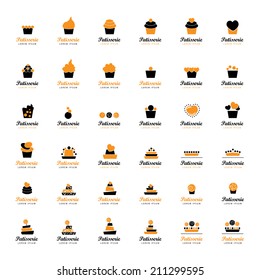 Sweets Icons Set - Isolated On White Background - Vector Illustration, Graphic Design Editable For Your Design