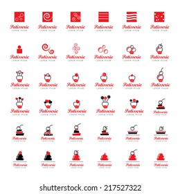 Sweets Icons Set - Isolated On White Background - Vector Illustration, Graphic Design Editable For Your Design 
