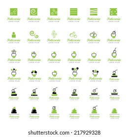 Sweets Icons Set - Isolated On White Background - Vector Illustration, Graphic Design Editable For Your Design 
