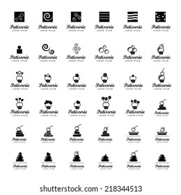 Sweets Icons Set - Isolated On White Background - Vector Illustration, Graphic Design Editable For Your Design 