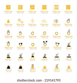 Sweets Icons Set - Isolated On White Background - Vector Illustration, Graphic Design Editable For Your Design 