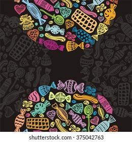 Sweets vector illustration