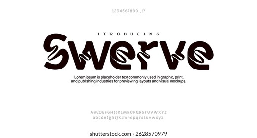 Swerve A Wave Serif Typeface – Bold curves, organic flow made for natural beauty brands. a modern wave serif typeface inspired by the natural elegance of flowing water and organic landscapes.