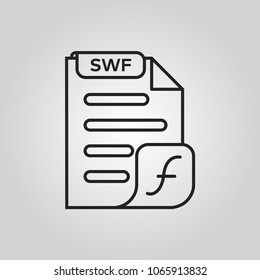 SWF file type icon