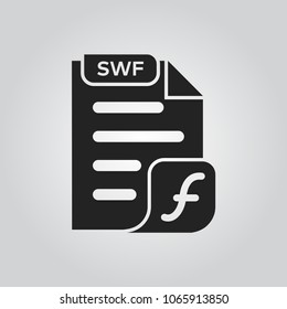 SWF file type icon