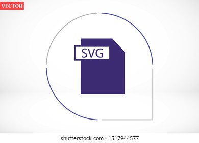 SWG file vector icon 10 eps icon. File for computer icon. file for phone file to download icon.