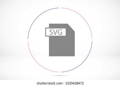 SWG file vector icon 10 eps icon. File for computer icon. file for phone file to download icon.
